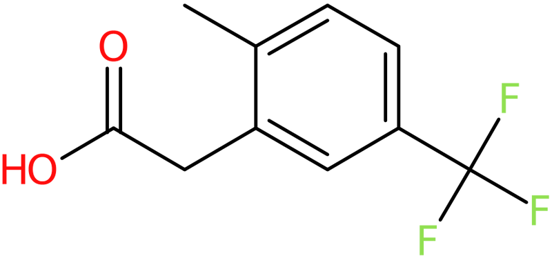 CAS: 1000517-01-0 | 2-Methyl-5-(trifluoromethyl)phenylacetic acid, >98%, NX10169
